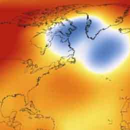 Global warming chart